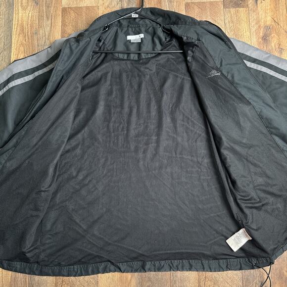 Vintage Y2K Nike Track Jacket Men's XL‎ Black Athletic Training Soccer 4191 - Picture 6 of 11